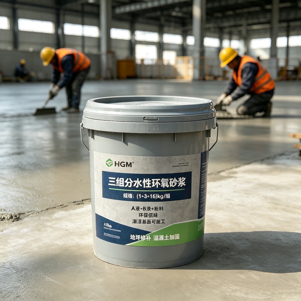 茂南三组份水性环氧砂浆